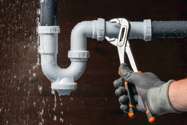 Professional Plumbing technician working in Tram, KY